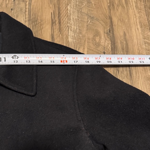 J. Crew Women's Classic Navy Pea Coat - Size M - Picture 7 of 12